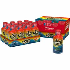 5-Hour Energy Berry Flavored Drink 2 fl oz (59 mL) - 12 / Pack