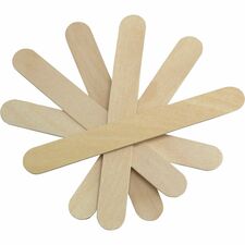 Medline Tongue Blades 5.50" Length - Wood - Wood Grain - 500 / Box