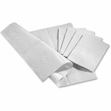 Medline Standard Poly-backed Tissue Towels White - Tissue - 500 / Box