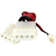 StarTech.com 12in Fan Adapter TX3 to 2x LP4 Power For Power Supply - 1 ft Cord Length - LP4 / LP4, TX3 - 1