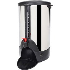 Coffee Pro 50-cup Stainless Steel Urn/Coffeemaker 50 Cup(s) - Multi-serve - Stainless Steel - Stainless Steel Body