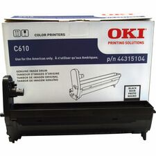 Oki 44315101/02/03/04 Image Drum LED Print Technology - 20000 Pages - Black - 1 Each