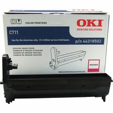 Oki 44318501/02/03/04 Image Drum LED Print Technology - 20000 - Magenta - 1 Each