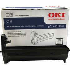Oki 44318501/02/03/04 Image Drum LED Print Technology - 20000 - Black - 1 Each