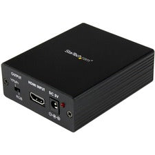 StarTech.com HDMI to VGA Video Adapter Converter with Audio - HD to VGA Monitor 1080p Functions: Signal Conversion, Video Capturing - HDMI - 1920 x 1200 - VGA - 1 Each - External - TAA Compliant