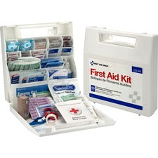 First Aid Only 50-person Worksite First Aid Kit 196 x Piece(s) For 50 x Individual(s) - 11.3" Height x 10.8" Width x 3" Depth - Plastic Case - 1 Each