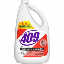 Formula 409 Multi-Surface Cleaner Refill Bottle 64 fl oz (2 quart) - Original Scent - Disinfectant, Antibacterial, Deodorize, Non-porous, Ammonia-free, Bleach-free - White - 1 Each