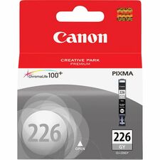 Canon CLI-226GY Original Inkjet Ink Cartridge - Gray - 1 Each 515 Pages