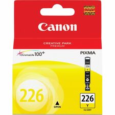 Canon CLI-226YW Original Inkjet Ink Cartridge - Yellow - 1 Each Inkjet - Yellow - 1 Each