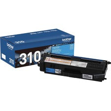 Brother TN310C Original Laser Toner Cartridge - Cyan - 1 Each 1500 Pages