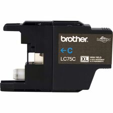 Brother Innobella LC75C Original Inkjet Ink Cartridge - Cyan - 1 Each 600 Pages