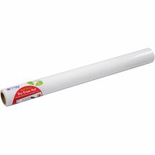 Array Dry Erase Roll White Surface - 240" (20 ft) Width x 24" (2 ft) Length - Self-adhesive - 1 Roll