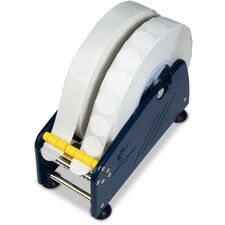 Tatco Transparent Adhesive-backed Mailing Seals 1" Diameter - Circle - Translucent - 5000 / Roll - 5000 / Roll