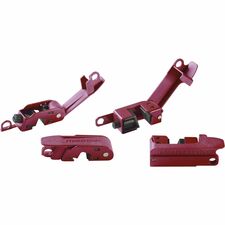 Master Lock Circuit Breaker Lockout Set For Circuit Breaker - Red
