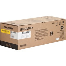Sharp MX753NT Original Laser Toner Cartridge - Black - 1 Each 83000 Pages