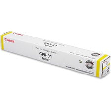 Canon GPR-31 Original Laser Toner Cartridge - Yellow - 1 Each 27000 Pages