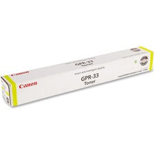 Canon GPR-33 Original Laser Toner Cartridge - Yellow - 1 Each 52000 Pages