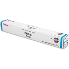 Canon GPR-33 Original Laser Toner Cartridge - Cyan - 1 Each 52000 Pages