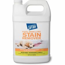 Mötsenböcker's Lift Off Food/Drink/Pet Stain Remover 128 fl oz (4 quart) - Environmentally Friendly - White Bottle - 1 Each