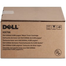 Dell Original High Yield Laser Toner Cartridge - Black - 1 Each 6000 Pages