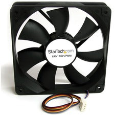 StarTech.com 120x25mm Computer Case Fan with PWM - PulseWidth Modulation Connector - 1 Pack 4.72" Maximum Fan Diameter - 1 x Fan(s) - 78.41 CFM Maximum Airflow - 2200 rpm - Lubricate Bearing - 4-pin PWM - Plastic - 1 Each