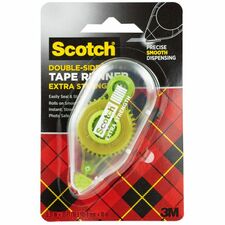 Scotch Double-Sided Tape Runner Clear - 4 / Pack
