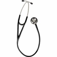 Medline Accucare Cardiology Stethoscope Black - 1 Each