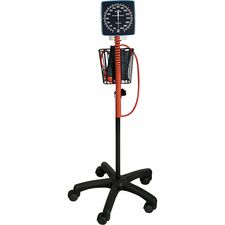 Medline Mobile Aneroid Blood Pressure Monitor For Blood Pressure - Black - 1 Each