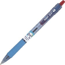 Pilot Bottle to Pen (B2P) B2P Recycled Retractable Ballpoint Pens 0.7 mm Fine Pen Point - Refillable - Retractable - Red Ink - Gel-based - Plastic Barrel - 1 Dozen