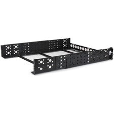 StarTech.com 2U Fixed 19" Adjustable Depth Universal Server Rack Rails TAA Compliant
