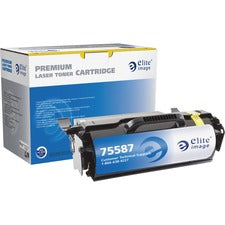 Elite Image Remanufactured MICR High Yield Laser Toner Cartridge T650H21A - Black - 1 Each 25000 Pages