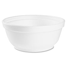 Dart J Cup 8 oz Insulated Foam Bowls Foam Body - 50/Pack - 20 / Carton