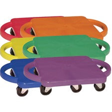Champion Sports Standard Scooter Set w/Handles Blue, Green, Orange, Red, Yellow, Purple - Plastic