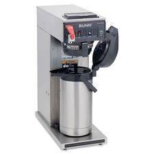 BUNN CWTF15-APS Airpot Coffee Brewer 1370 W - 1 Cup(s) - Single-serve - Timer - Stainless Steel