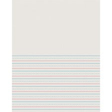 Pacon Newsprint Handwriting Paper Letter - 8 1/2" x 11" Sheet Size - White Binding - 500 / Pack