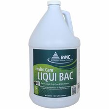 RMC Enviro Care Liquic Bac Cleaner For Nursing Home, School, Industry, Hospital, Septic Tank, Sump Pump, Portable Toilet, Apartment, Funeral Home, Kennel, Recreational Vehicle, ... - 128 fl oz (4 quart) - Recommended For: Odor Remover, Grease Remover - No