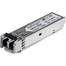 StarTech.com 155 Mbps 1310nm Multi Mode LC SFP Fiber Optic Transceiver w/ DDM - 2km For Data Networking, Optical Network - 1 x LC Duplex 100Base-FX Network - Optical Fiber - Multi-mode - Fast Ethernet - 100Base-FX - 155 Mbit/s - Hot-pluggable, Hot-swappab