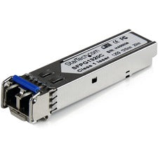 StarTech.com 1.25 Gbps Gigabit 1310nm GBIC SM LC Fiber SFP Transceiver w/ DDM - 20km For Data Networking, Optical Network - 1 x LC Duplex 1000Base-LH Network - Optical Fiber - Single-mode - 1.25 Gigabit Ethernet - 1000Base-LH - Hot-pluggable, Hot-swappabl