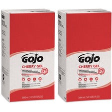 Gojo® PRO TDX 5000 Dispenser Cherry Hand Cleaner Cherry Scent - 1.32 gal - Push Pump Dispenser - Dirt Remover, Grease Remover, Oil Remover - Hand - Red - pH Balanced, Heavy Duty, VOC-free, NPE-free - 2 / Carton