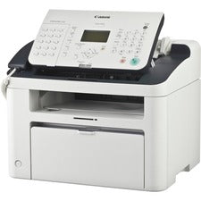 Canon FAXPHONE L100 Laser Multifunction Printer - Monochrome - White Copier/Fax/Printer/Telephone - 19 ppm Mono Print - 1200 x 600 dpi Print - Up to 8000 Pages Monthly - 150 sheets Input - Monochrome Fax - USB - For Plain Paper Print - 1 Each