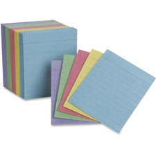 TOPS Oxford Color Mini Index Cards 200 x Divider(s) - 2.5" Divider Width x 3" Divider Length - White Divider - 10% Recycled - 200 / Pack