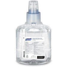 PURELL® Hand Sanitizer Foam Refill Clean Scent - 1.27 quart - Kill Germs - Skin, Hand - Moisturizing - Clear - Chemical-free - 1 Each