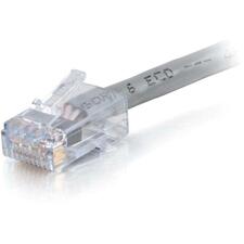 C2G 35 ft Cat6 Non Booted Plenum UTP Unshielded Network Patch Cable - Gray 35 ft Category 6 Network Cable for Network Device, Modem - First End: 1 x RJ-45 Network - Male - Second End: 1 x RJ-45 Network - Male - Patch Cable - Gold Plated Contact - Plenum,