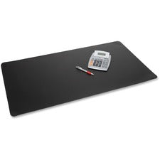 Artistic Rhino II Antimicrobial Protective Desk Pads Rectangular - 36" Width x 20" Depth - Foam Backing - Rhinolin, Foam - Black