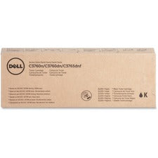 Dell Original Laser Toner Cartridge - Black - 1 Each 11000 Pages
