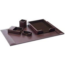 Dacasso Bonded Leather Desk Set 1 Each