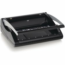 GBC ProClick P110 Manual Binding Machine ProClick, CombBind - 10" Height x 18" Width x 14" Depth - Gray