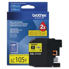 Brother Innobella LC105Y Original High Yield Inkjet Ink Cartridge - Yellow - 1 Each 1200 Pages