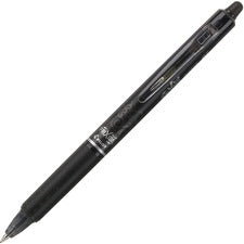Pilot FriXion .7mm Clicker Erasable Gel Pens 0.7 mm Pen Point - Retractable - Erasable - Black Ink - Gel-based - Black Barrel - 1 Dozen