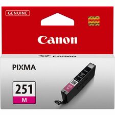 Canon CLI251M Original Inkjet Ink Cartridge - Magenta - 1 Each Inkjet - Magenta - 1 Each